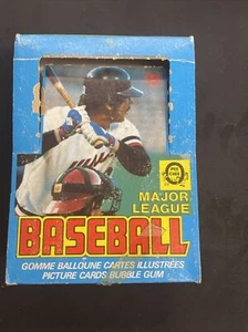1979 O Pee Chee Baseball Picture Cards Bubble Gum Box 8 Unopened Packs Inside - Picture 1 of 6