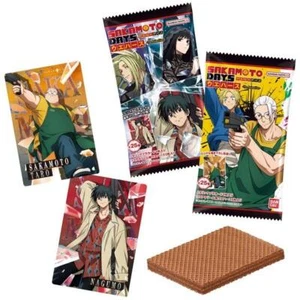 SAKAMOTO DAYS The Animation Wafer Card 20 Packs Set Box BANDAI Shokugan - Picture 1 of 8