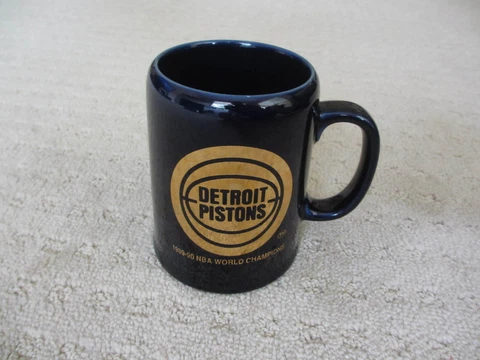 Detroit Pistons 1989-90  World Champions Commemorative Stein Bad Boys * Cover
