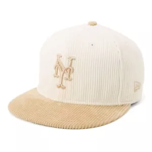 New Era 59Fifty Cord 2-Tone New York Mets Ivory Beige JP Limited Size 8 - Bild 1 von 5