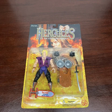 Hercules the Legendary Journeys Iolaus action figure 1995 Toy Biz New Sealed MOC Cover