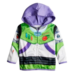 Disney Pixar Toy Story Costume Hoodie Jacket Buzz Lightyear Toddler 3T 4T Boy - Picture 1 of 3