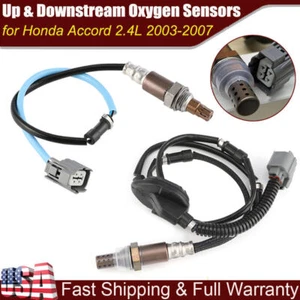2 Pcs Upstream & Downstream Oxygen Sensor O2 For Honda Accord 2003-2007 234-479* - Picture 1 of 10