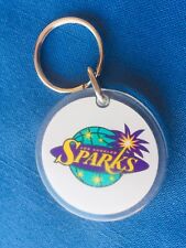 LOS ANGELES SPARKS   LOGO ACRYLIC KEY RING  1  3/4" diameter  Support the WNBA