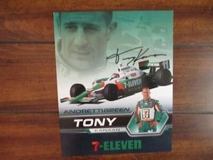 TONY KANAAN (2013 Indianapolis 500 Winner) Signed Color 8" X 10" Photo/Card - Picture 1 of 4