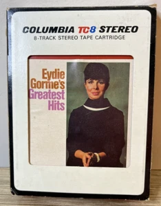 Eydie Gorme's Greatest Hits 8 Track Cassette Columbia w Original Box Slip Cover - Imagen 1 de 8