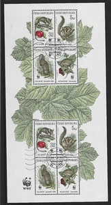 a102 REPÚBLICA CHECA/WWF 1996 MiNr 110/13 o hoja pequeña - Imagen 1 de 1