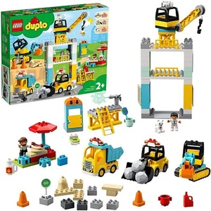 Lego DUPLO Town 10933 Cantiere Edile Con Gru A Torre - Foto 1 di 6