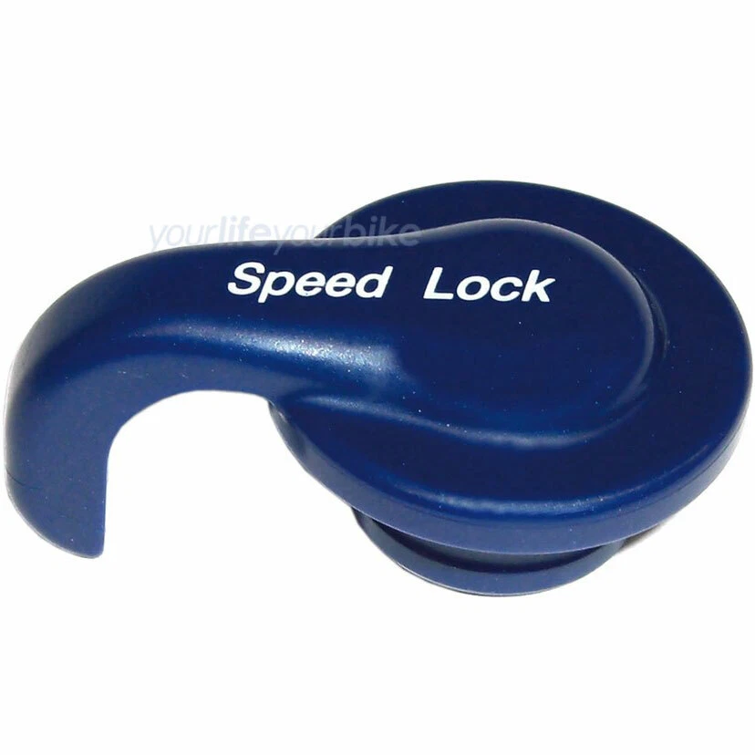 SUNTOUR FEE809-00 LOCK-OUT HEBEL KAPPE FEDERGABEL CR NCX 26" DÄMPFER DECKEL BLAU - Bild 1 von 1