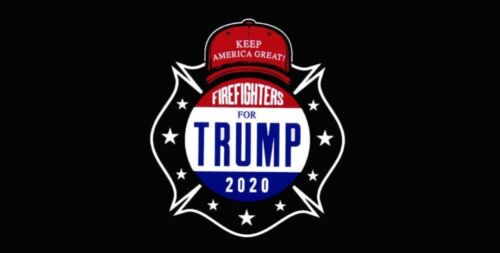 Feuerwehr für Trump 2020 KAG! BlacK Vinyl Aufkleber Stoßstange Aufkleber