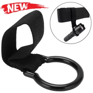 Flashlight Holder Nylon Flashlight Metal Ring Support Outdoor Torch Ring Holder - Picture 1 of 15