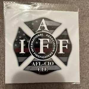 Firefighters International Association Stickers set of 2 NEW!!! - Picture 1 of 2