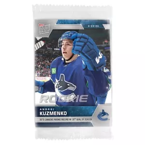 2022-23 NHL Topps NOW® Sticker #280🏒 Andrei Kuzmenko RC 🏒 Vancouver Canucks - Picture 1 of 2