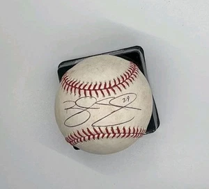 Brandon Snyder "29" Firmado OML Béisbol Nacionales Orioles Auto Punto Dulce - Imagen 1 de 2