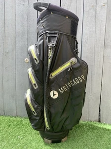 MOTOCADDY Dry Series Waterproof Cart Bag - Black/Lime - Picture 1 of 9