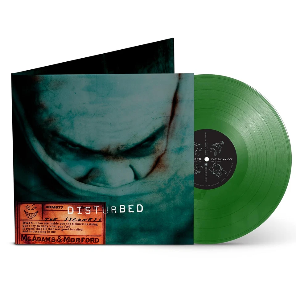 Disturbed - The Sickness (25th Anniversary Edition) (limited green vinyl) [New V - Image 1 of 1