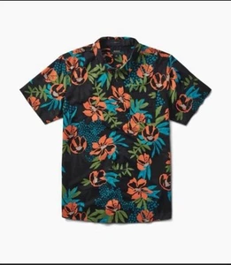 Camisa tejida Roark Journey SS Tahití Nui para hombre talla XL - NUEVA CON ETIQUETAS $79 RW623 - Imagen 1 de 5