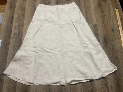 Falda Charter Club, ¿para mujer talla mediana/grande? Bronceado, línea A Foto 1 de 4