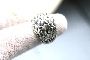 JAI Sterling Silver  Ring Chunky John Hardy SZ9 - Picture 1 of 10