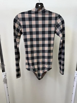 Roupa de banho feminina Acacia xadrez rosa/preto peça única tamanho pequeno nova sem etiquetas - Imagem 1 de 4