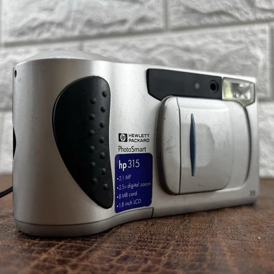📸 HP Photosmart 315 2.1mp DIGITAL point shoot bridge camera w/video 📸 - Image 1 of 4
