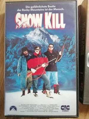 VHS Rarität: SNOW KILL (1990) UNCUT AB 18! NUR AUF VHS!! - Bild 1 von 2