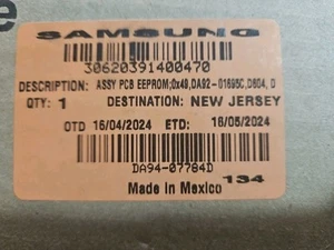 Samsung DA94-07784D +RF18A5101SR/AA RF18A5101WW/AA RF18A5101S9/AA RF18A5101SG/AA - Picture 1 of 1
