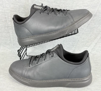 Zapatillas de vuelo Samuel Hubbard para hombre 13 anchas de cuero negro parte superior baja M1600-064 Foto 1 de 4