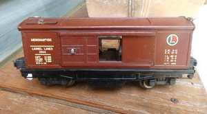 LIONEL Prewar 3814 Merchandise car O/Ga Rare Rubber Stamped letters semi scale - Picture 1 of 8