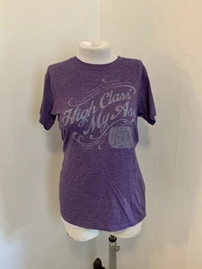 Bootleggers Homemade Wine XXL T-shirt “High Class My Ass” Tennessee Pigeon Purpl - Picture 1 of 8