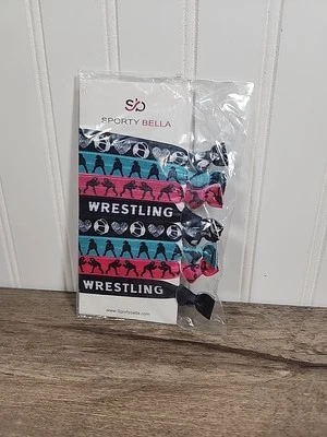 Corbatas para el cabello de lucha libre para niñas (Sporty Bella) Foto 1 de 4