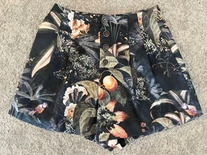 Sheike Garden of Eden high waisted forest bird shorts size 10 - Picture 1 of 3