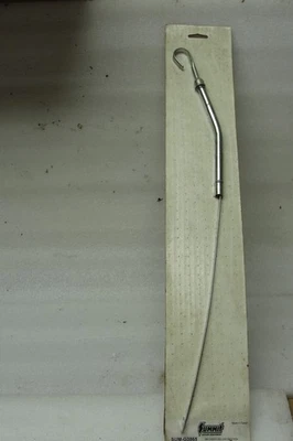 Small Block Chevy 1955-79 Chrome Steel Engine Oil Dipstick & Tube Summit Racing - Image 1 of 3