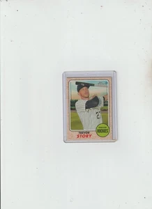 TREVOR STORY  2017 TOPPS HERITAGE BASEBALL (SHORT PRINT) CARD #443  ROCKIES - Picture 1 of 1