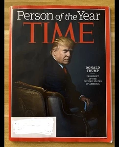 Revista Persona del Año Donald Trump Time Rara 19 Dic 2016 Ver Fotos VentaAsAsis - Imagen 1 de 11