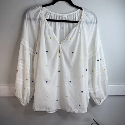 Terciopelo de Graham And Spencer L Aretha Punto Bordado Boho  Foto 1 de 4