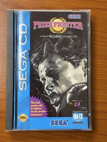 Prize Fighter Sega CD 1993 CIB Complete 2 Discs with Manual Tested Working