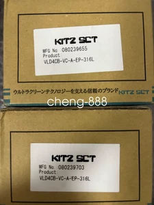 1PCS KITZ VLD4CB-VC-A-EP-316L 1/4 MVCR pneumatic three-way diaphragm valve - Picture 1 of 1