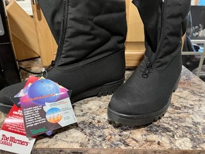 Stivali scaldamuscoli Aboutown Warmtex donna 9 1/2N~ neri isolati alti 8 1/2" - Foto 1 di 2