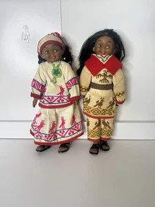 Muñeca Huichol Arte Popular De Colección Muñeca Nativa Mexicana Huichol Tradicional - Imagen 1 de 12
