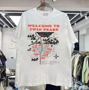 Twin Peaks Shirt, Welcome to Twin Peaks T-Shirt weiß kurzarm Unisex S-5XL - Bild 1 von 2