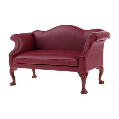 Dollhouse Furniture Sofa Model Handcraft Figure Doll Sofa Ornament 1/6 Scale - Image 1 of 4