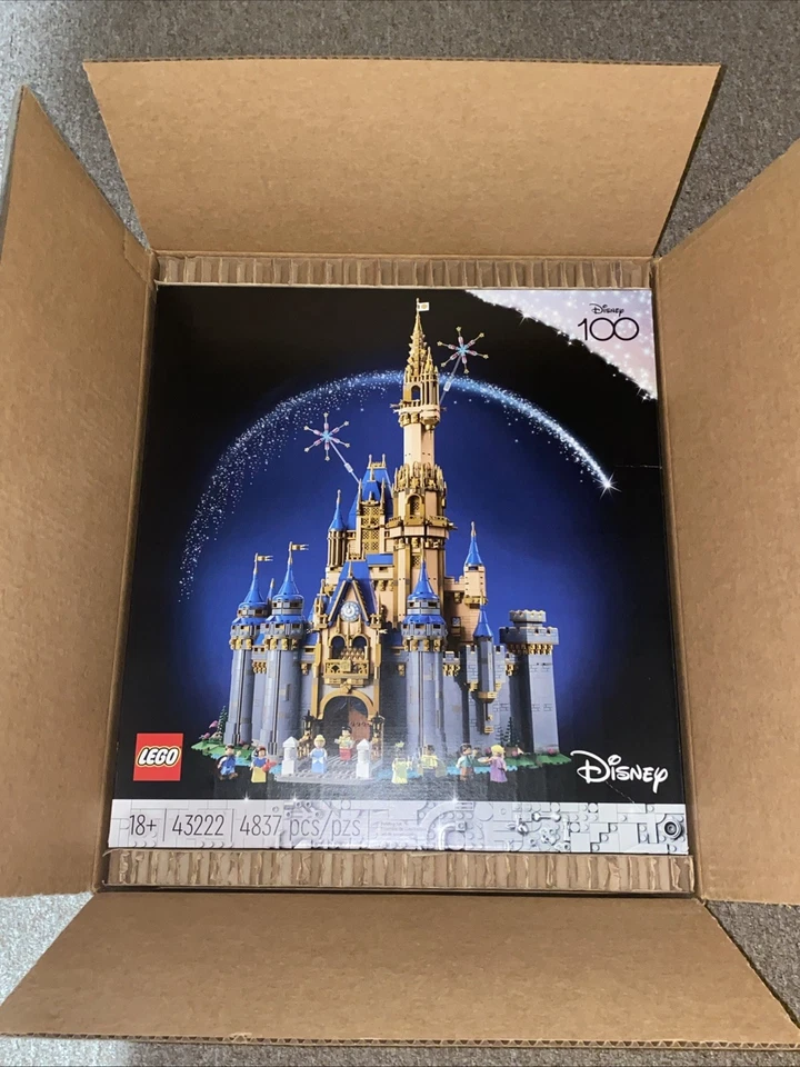 LEGO Disney 100 Aniversario 43222 Castillo de Cenicienta Edición Limitada *NUEVO EN CAJA* Foto 1 de 1
