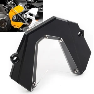 Ritzelabdeckung Kettenschutzabdeckung schwarz für Yamaha MT-09 FZ09 13-20 Tracer - Bild 1 von 8