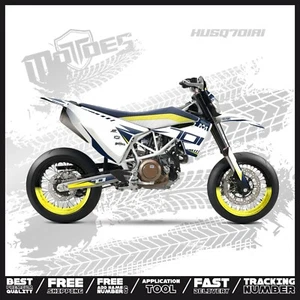 AJUSTE: KIT GRÁFICO CALCOMANÍA PERSONALIZADA HUSQVARNA 701 2016-2024 [TIEMPO] (HUSQ701A1) - Imagen 1 de 3