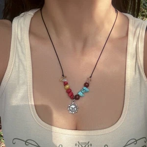 Temperament Irregular Broken Stone Necklace Fashion Necklace - Picture 1 of 16