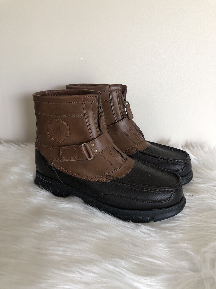 Polo Ralph Lauren Brown Zip Boots for Men for Sale - Shop Polo Ralph Lauren Brown Zip Boots for Men for Sale - Shop