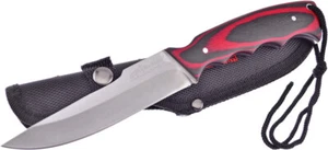 Frost Cutlery Black Hills Bush Master Wood Stainless Fixed Blade Knife BKH002 - Picture 1 of 1
