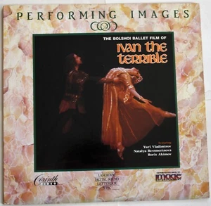 The Bolshoi ballet film of IVAN THE TERRIBLE / Laserdisc / NTSC / 1979 - Photo 1/2