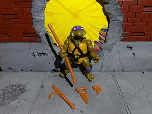 Donatello TMNT 1988 Teenage Mutant Ninja Turtles casi nuevo estado casi completo - Imagen 1 de 4